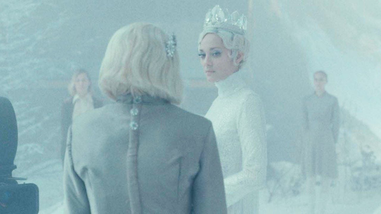 First Pictures: Marion Kotylard will be surprised at the Disney Queen of Snow