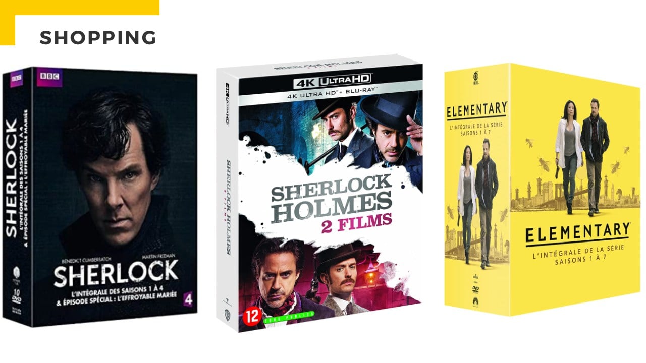 Sherlock Holmes : pour son anniversaire, on vous propose 3 coffrets DVD et  Blu-ray élémentaires ! - Actus Ciné - AlloCiné