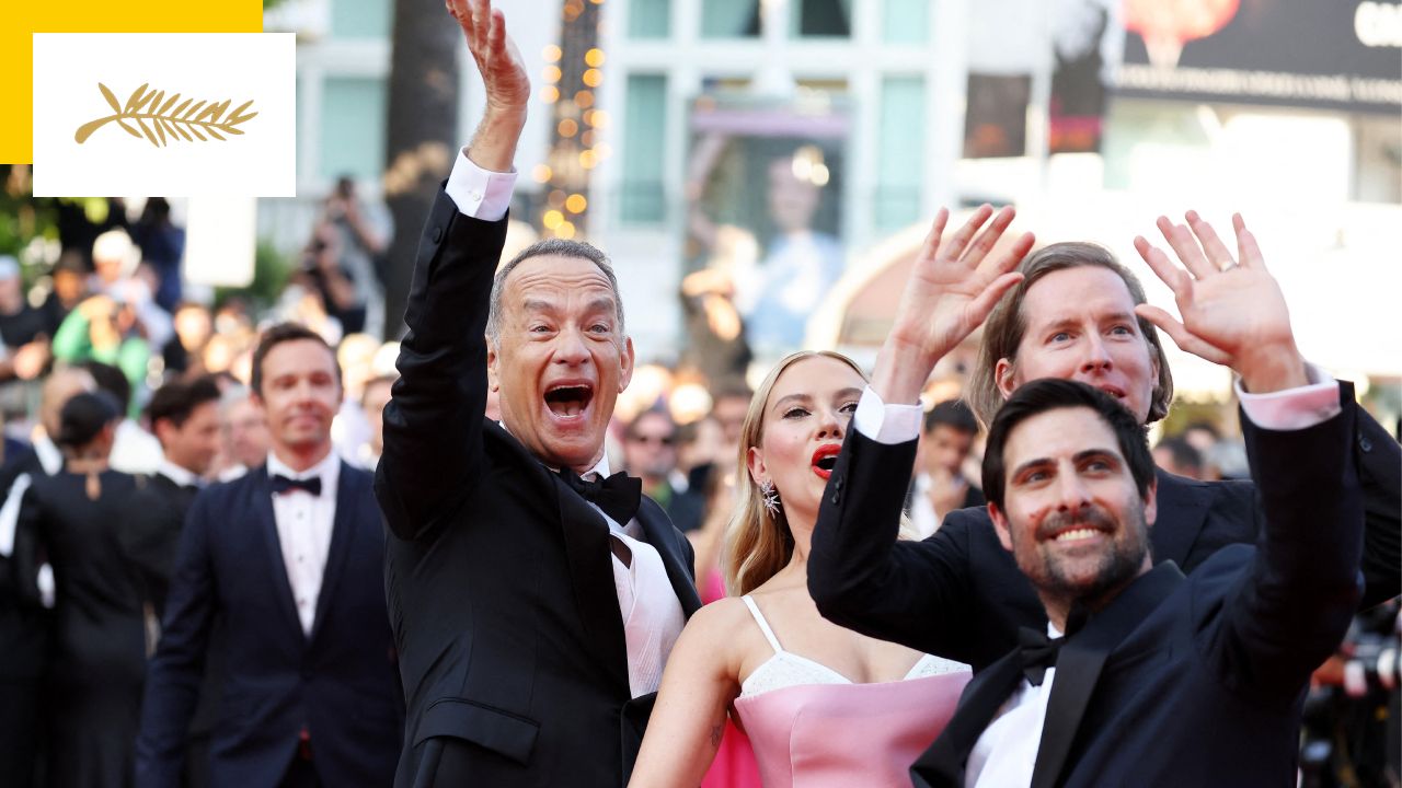 Photos from Cannes 2023: Tom Hanks, Scarlett Johansson and the stars of Asteroid City on the stairs!