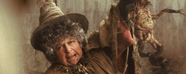 Miriam Margolyes (professeur Chourave) dans les films Harry Potter