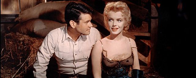 Don Murray et Marilyn Monroe