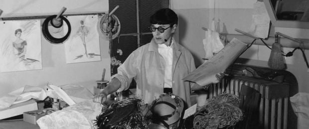 Edith Head au travail.