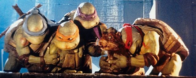 Les Tortues Ninja et Splinter
