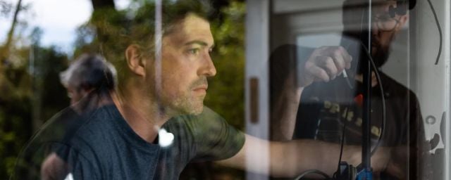 Le réalisateur Thomas Cailley sur le tournage de son film 