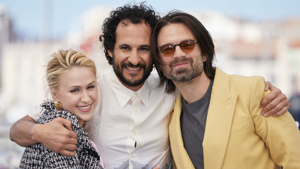 Maria Bakalova, Ali Abbasi et Sebastian Stan