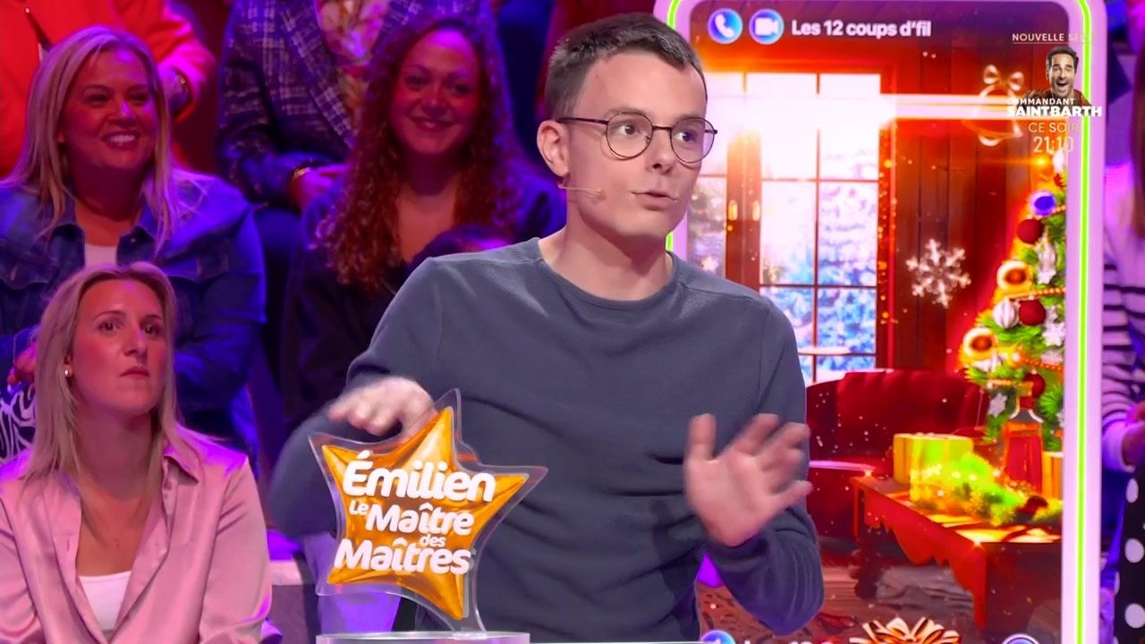 Les 12 Coups de midi : pourquoi Emilien s'est-il déshabillé sur le plateau face caméra