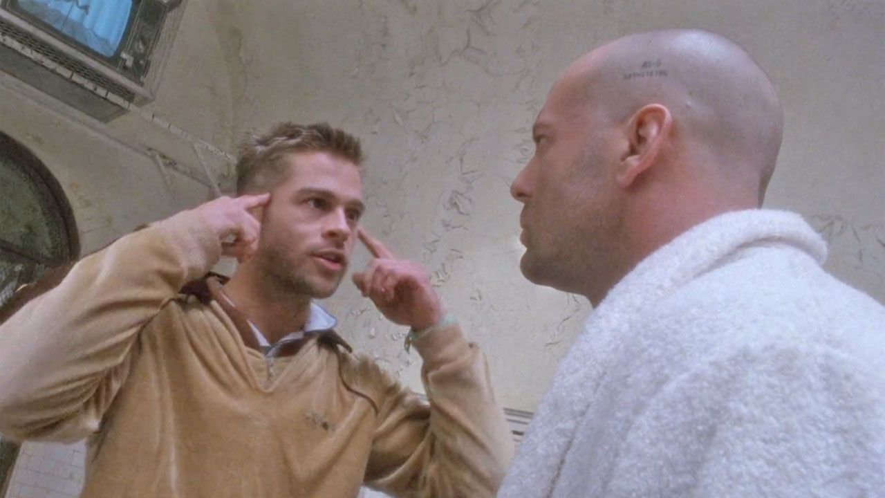 Brad Pitt venait de jouer l'interné Jeffrey dans 