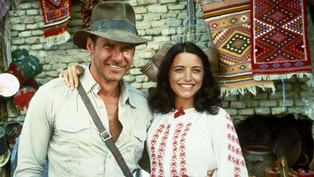 Harrison Ford et Karen Allen