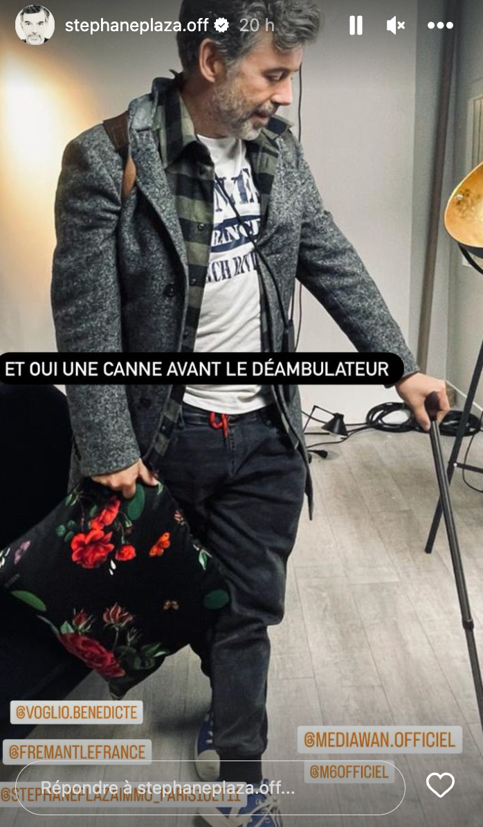 Stéphane Plaza blessé et avec 12 points de suture, l'animateur parle de sa mésaventure