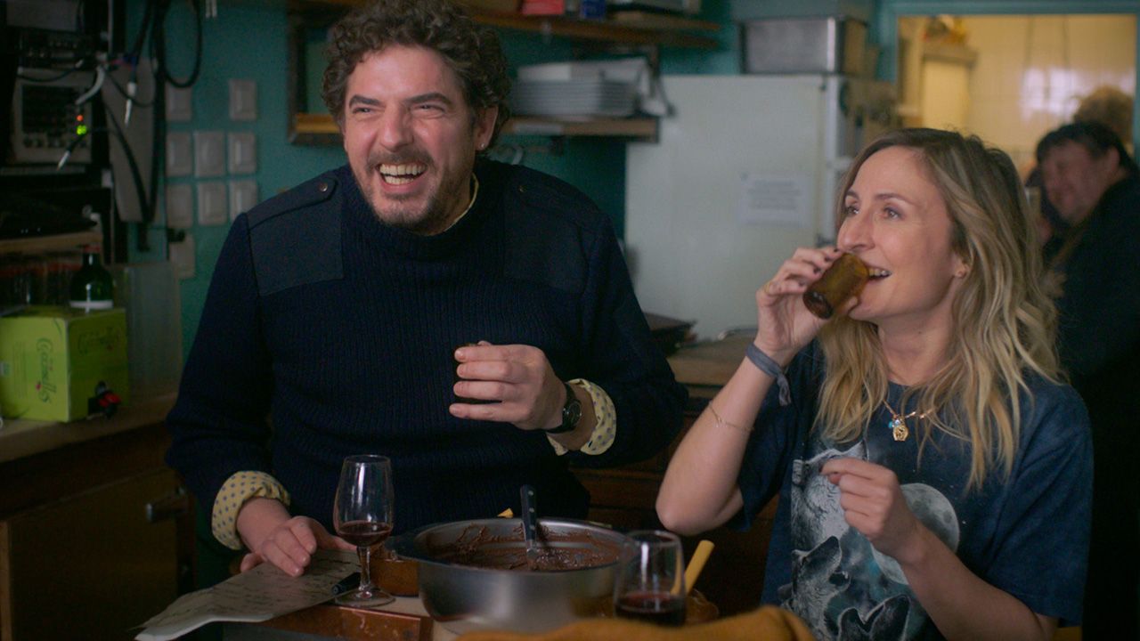 Damien Bonnard et Camille Chamoux