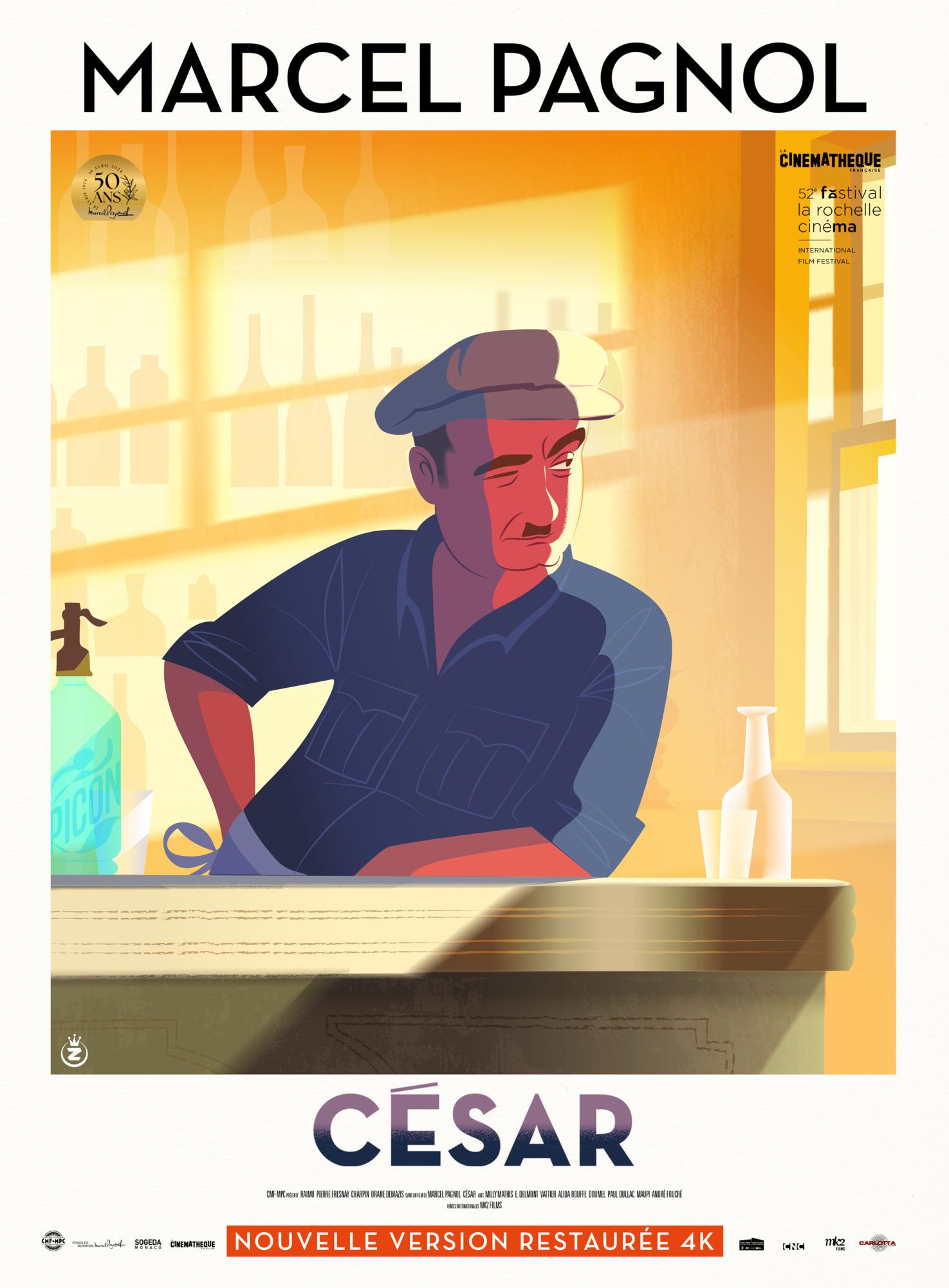 La Trilogie Marseillaise de Marcel Pagnol : César streaming gratuit