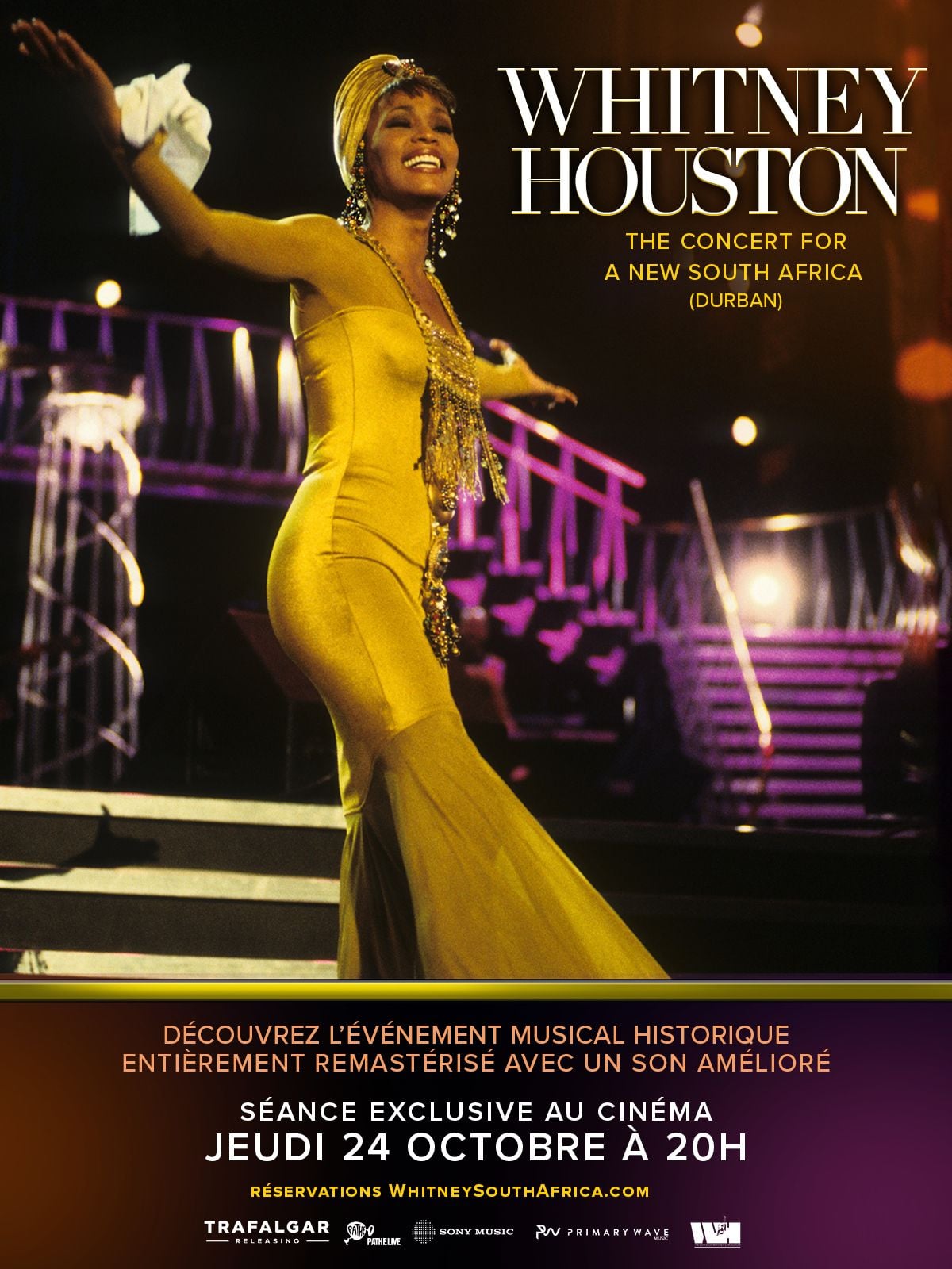 Cinémas et séances du film Whitney Houston The Concert for a New