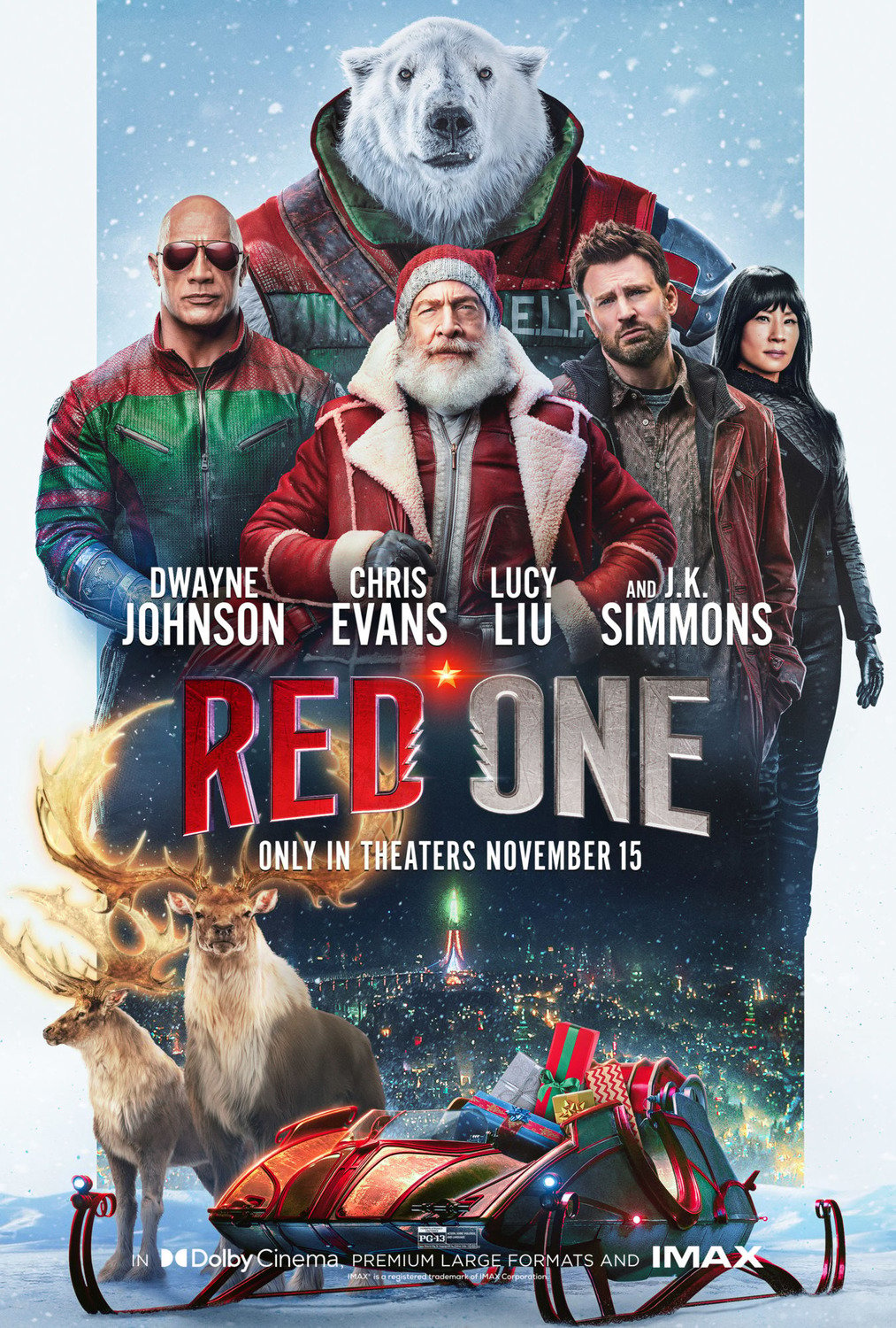 Red One (2024) English Movie 1080p 720p 480p HDCAM