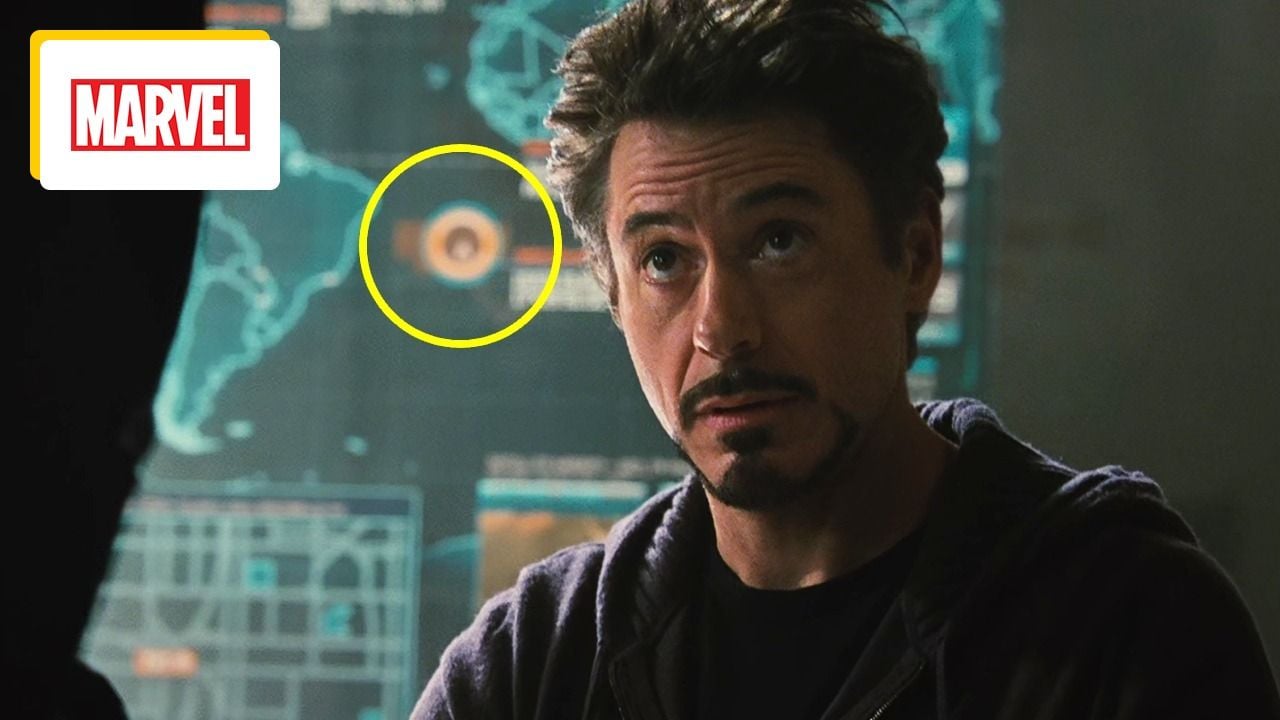 Iron Man 2: Stop at 1 hour and 54 minutes and take a good look behind Tony Stark
