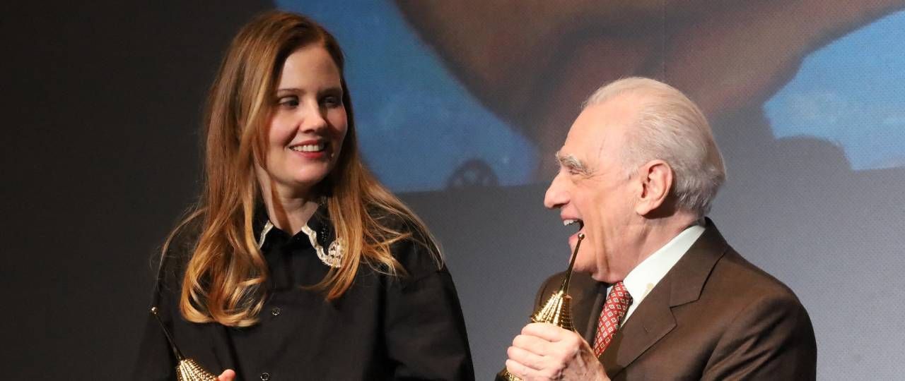 Justine Triet a rencontré le tout Hollywood lors des cérémonies de récompenses aux Etats-Unis, dont Martin Scorsese