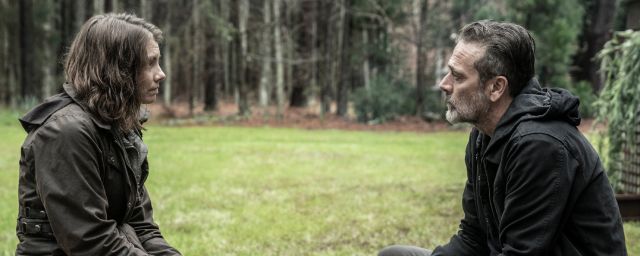 Des explications entre Maggie et Negan, bientôt héros du spin-off Dead City