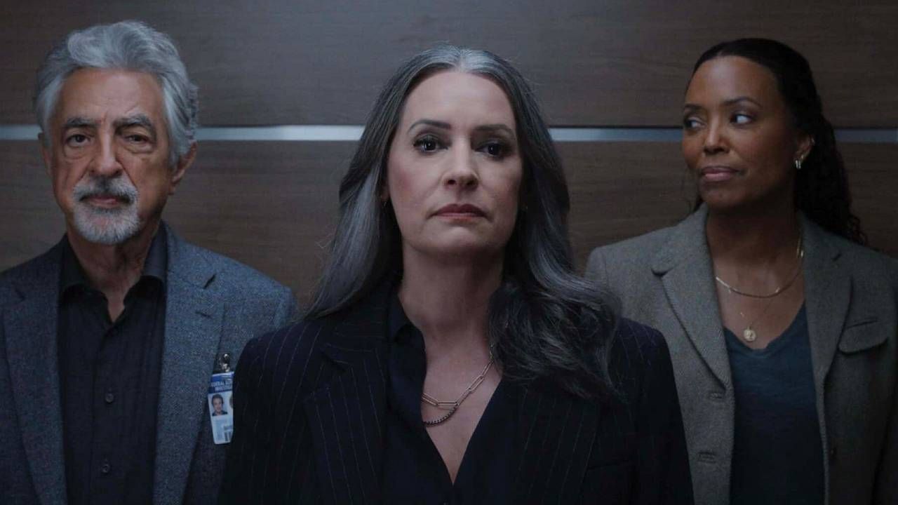 The criminal mind: “What they did was just despicable” … Paget Brewster (Emily Prentiss) returns to the real reasons for his departure