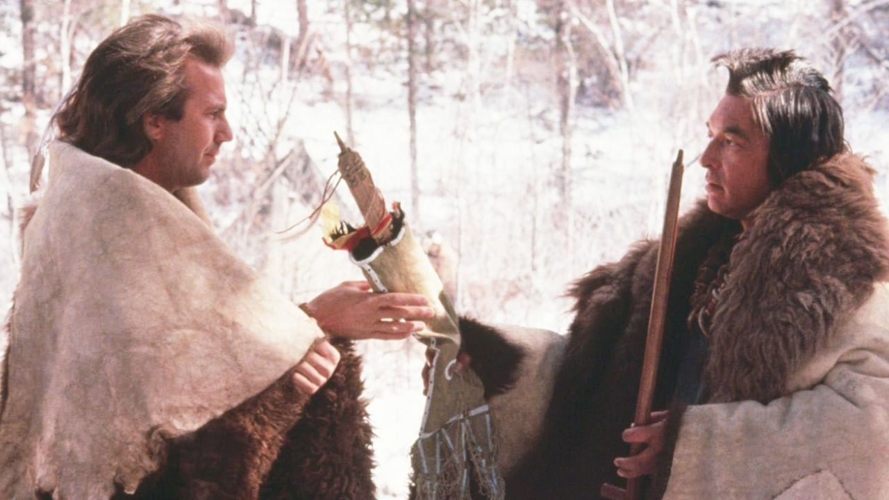 “So many words in so many things …”: Kevin Costner pays Graham Grace, whom he played in Western dance with wolves