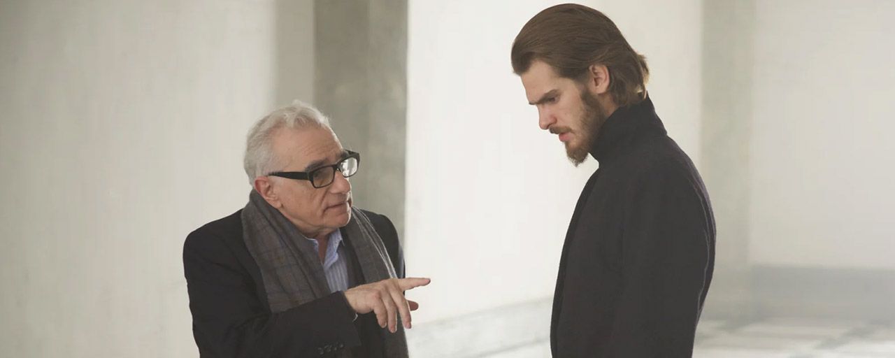 Martin Scorsese sur le tournage de Silence