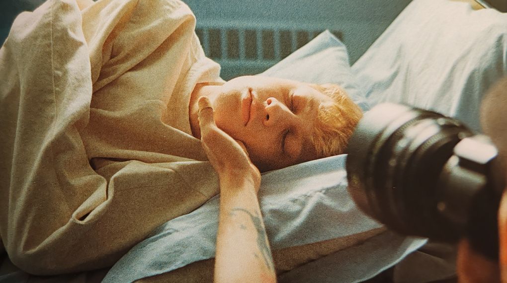 Antoine-Olivier Pilon sur le tournage de 