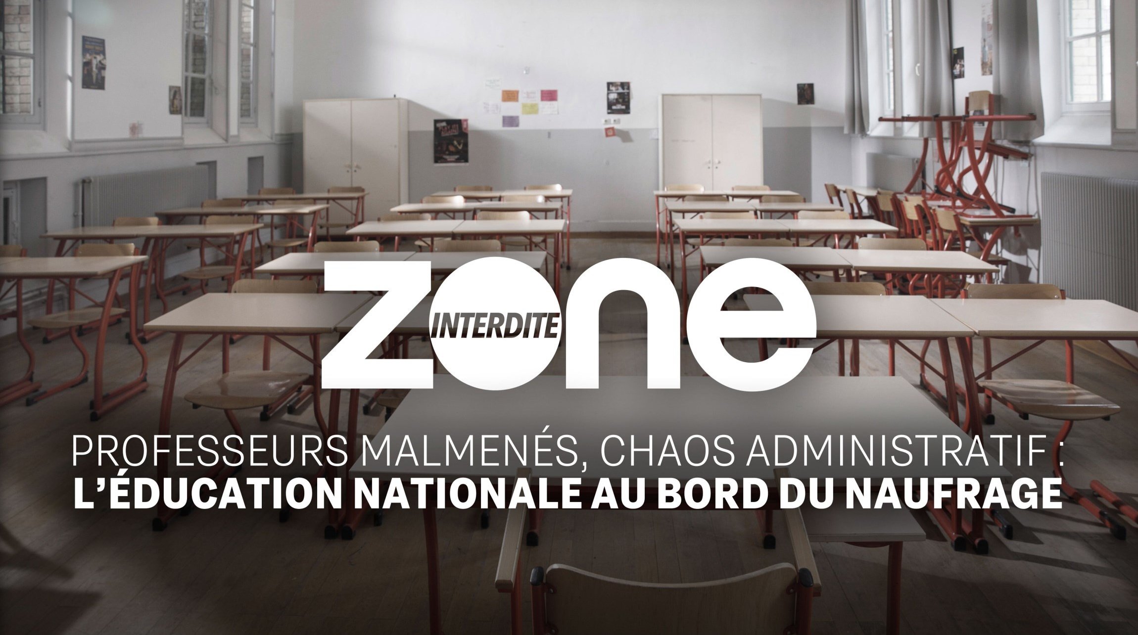 National Education in Crisis: Exclusive Video Extract from Zone Interdite’s Latest Issue