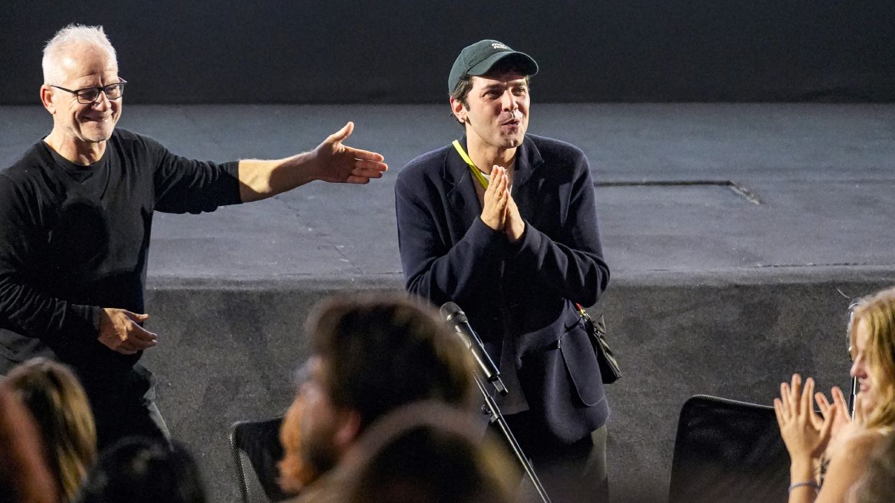 Xavier Dolan lors d'une rencontre avec le public pour le 10e anniversaire de 