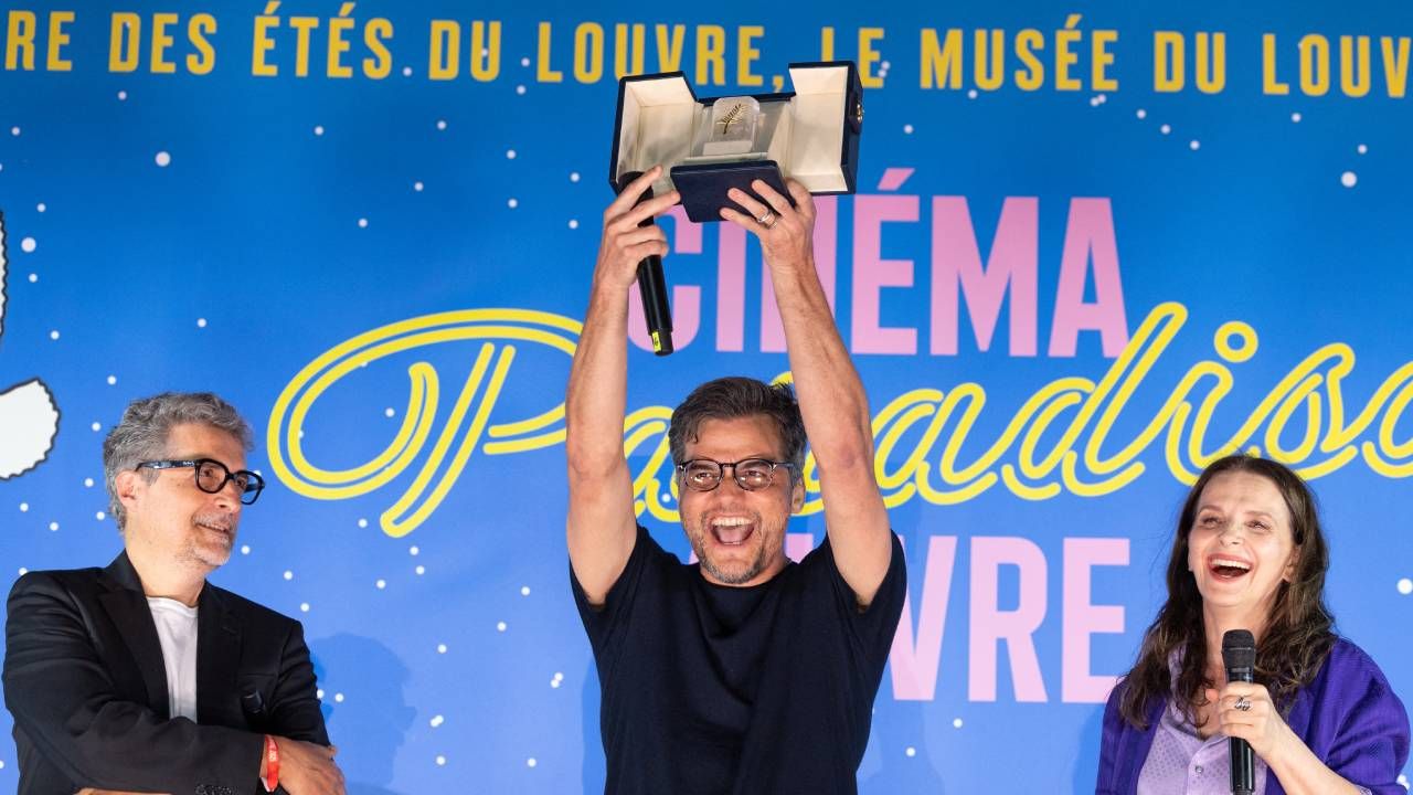 Kleber Mendonça Filho, Wagner Moura et Juliette Binoche