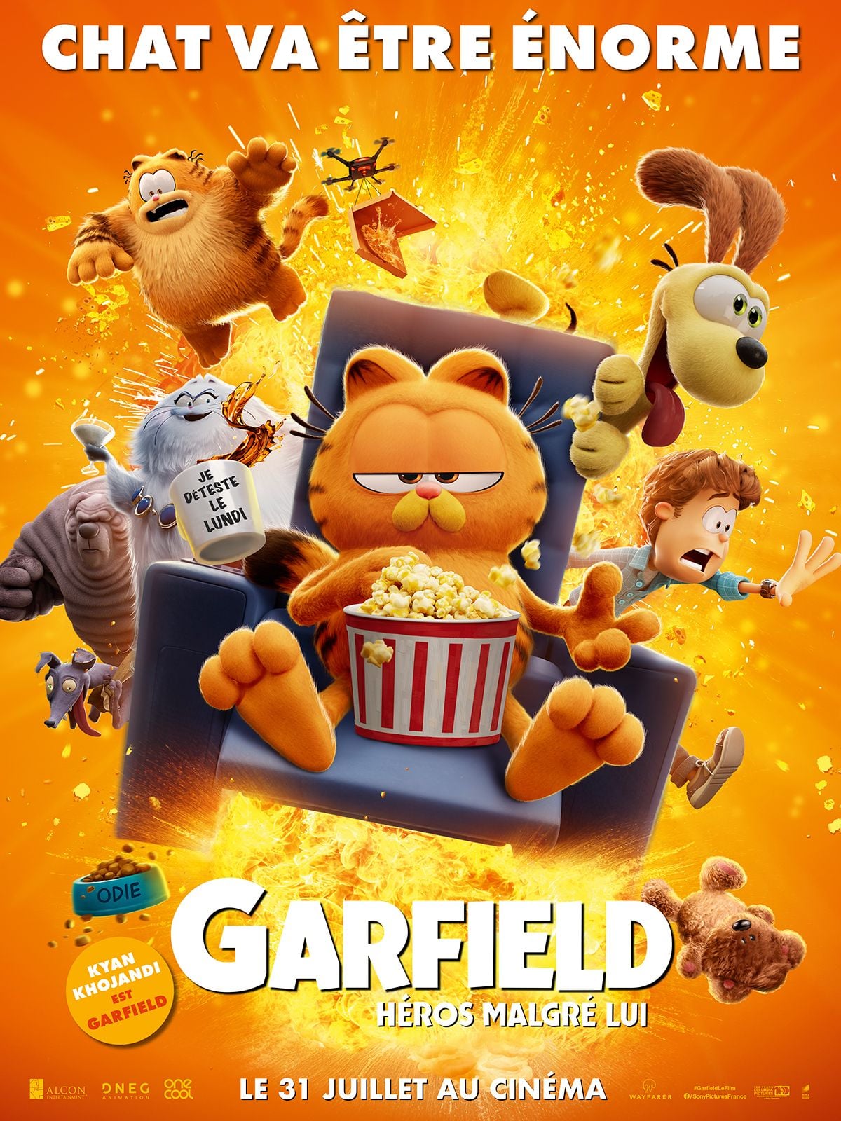Garfield : Héros malgré lui streaming vf gratuit