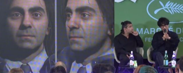Fatih Akin et Hideo Kojima à Cannes le 18 mai 2025