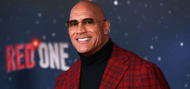 Dwayne Johnson à l'avant-première de Red One