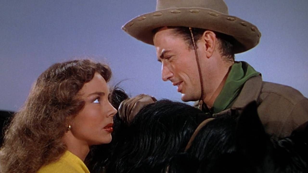 Jennifer Jones et Gregory Peck