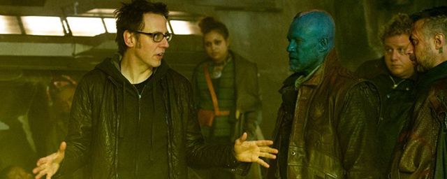 James Gunn sur le tournage des Gardiens de la Galaxie