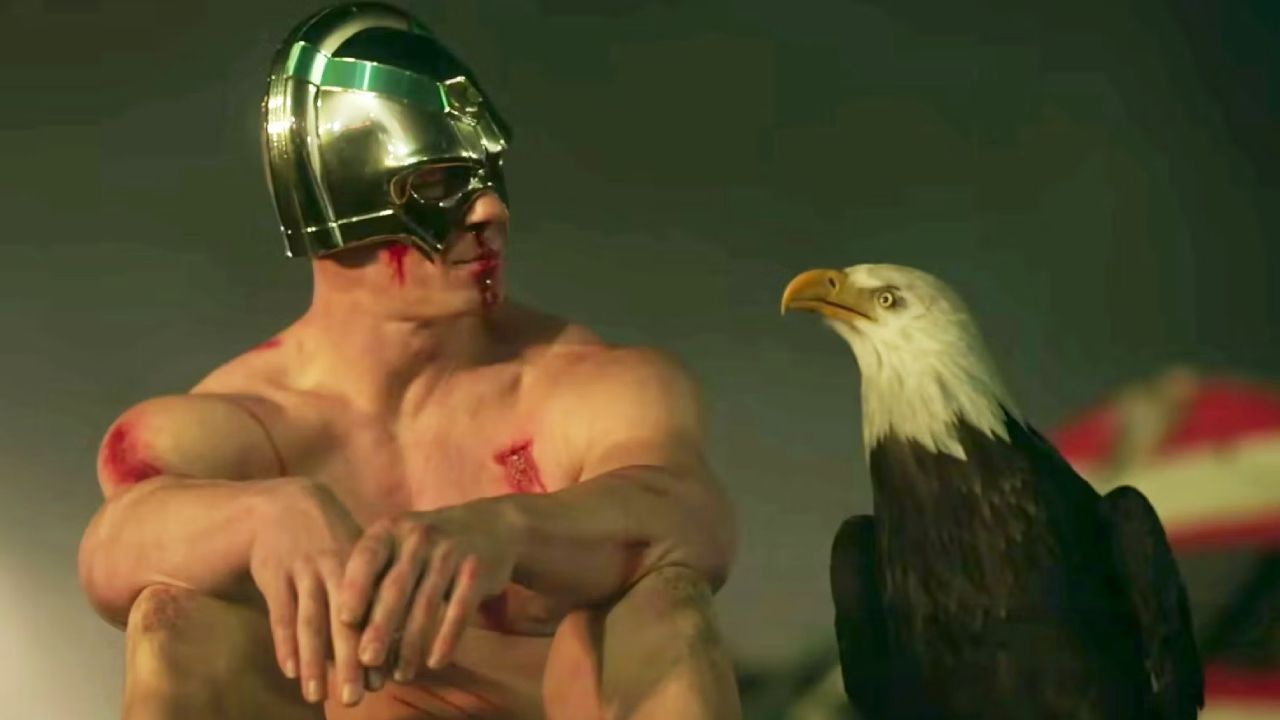Peacemaker et son aigle de compagnie : Eagly