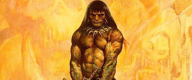 Conan, vu par l'illustrateur Frank Frazetta.