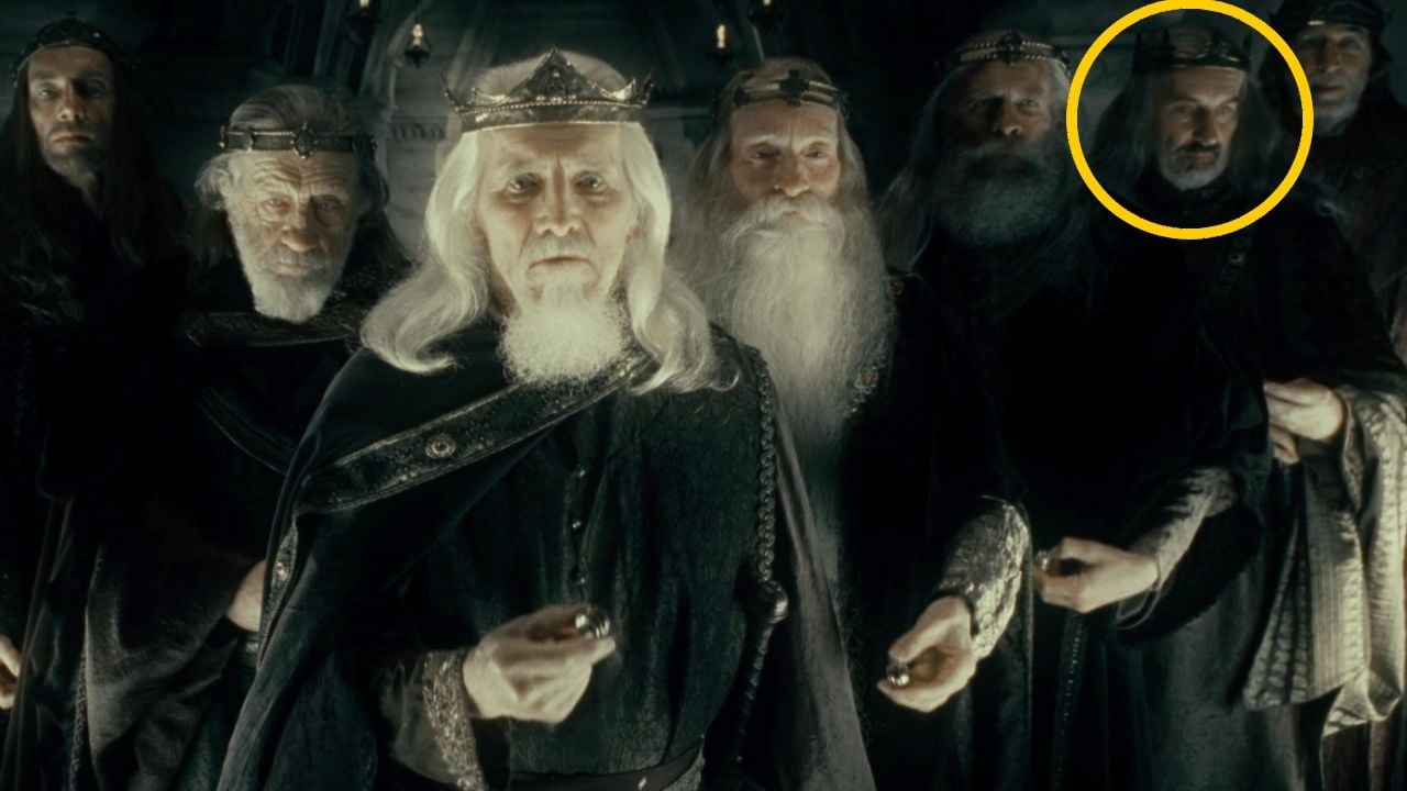 We only see him for a second in the lord of the Rings, but that’s a legend! Do you know who this man is?