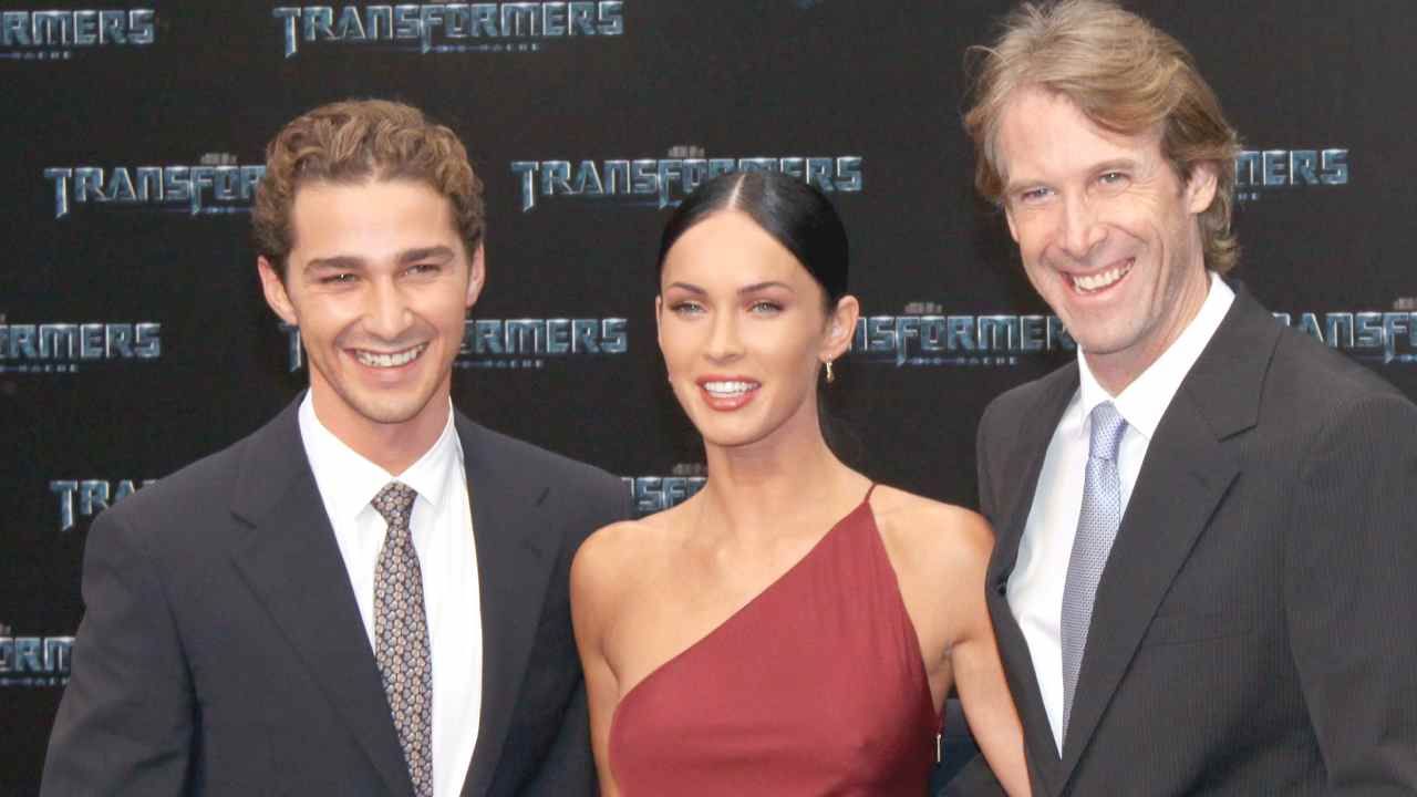 In 2009 Shia Labufe, Megan Fox and Michael Bey