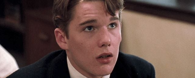 Ethan Hawke dans “Le Cercle des poètes disparus”