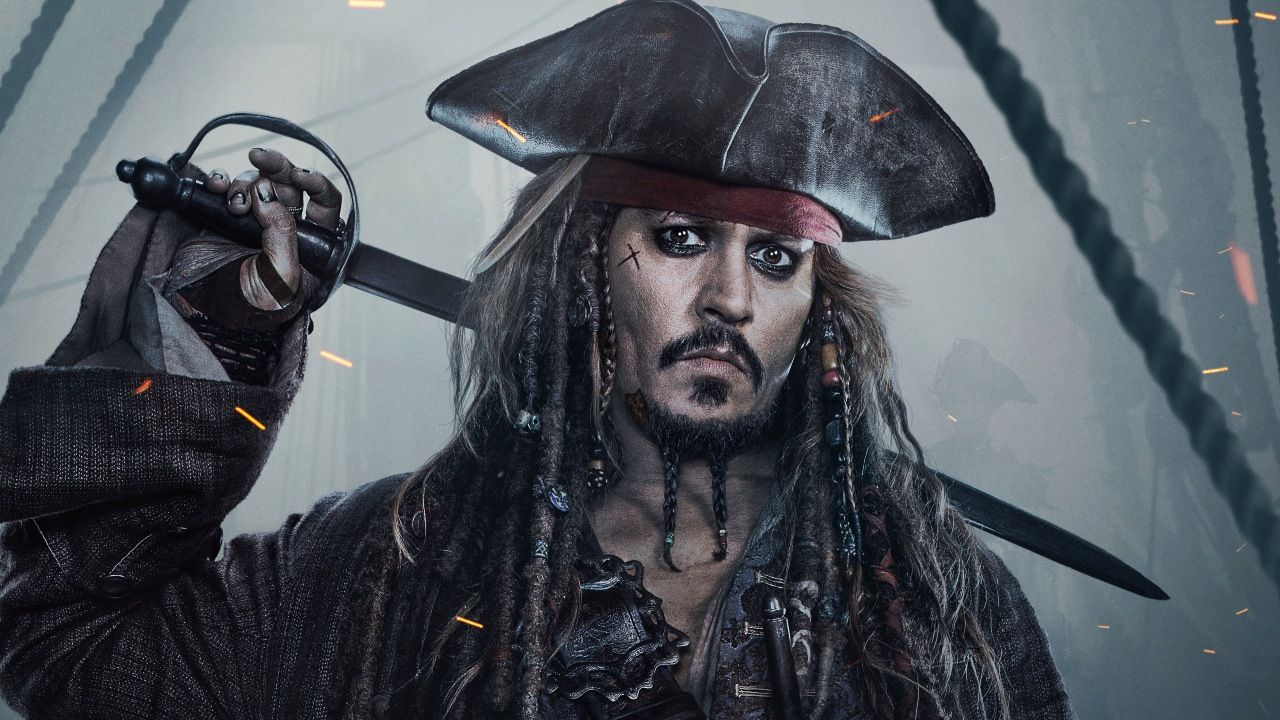 Johnny Depp en Jack Sparrow.
