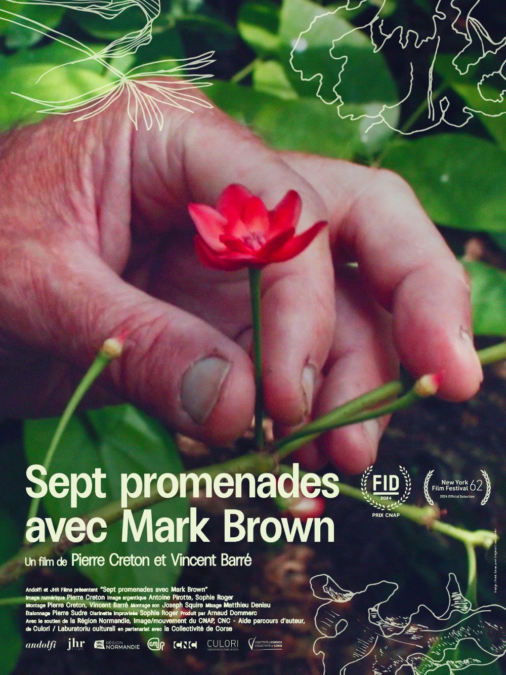 Cinémas et séances du film Sept promenades avec Mark Brown à Paris AlloCiné