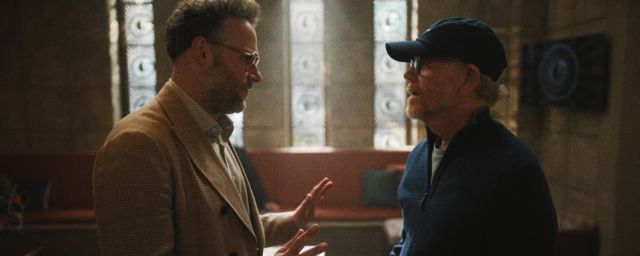 Seth Rogen et Ron Howard