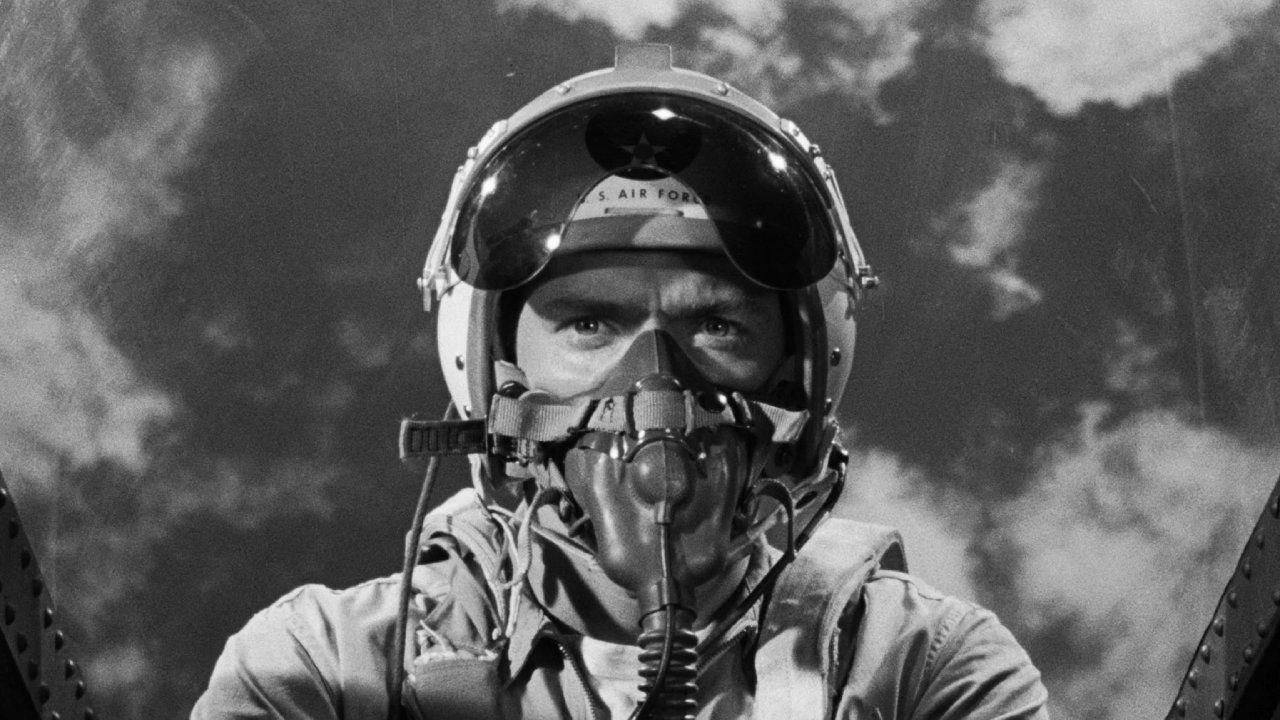 Today he is one of the most famous actors!  Do you know who plays the pilot of this plane?