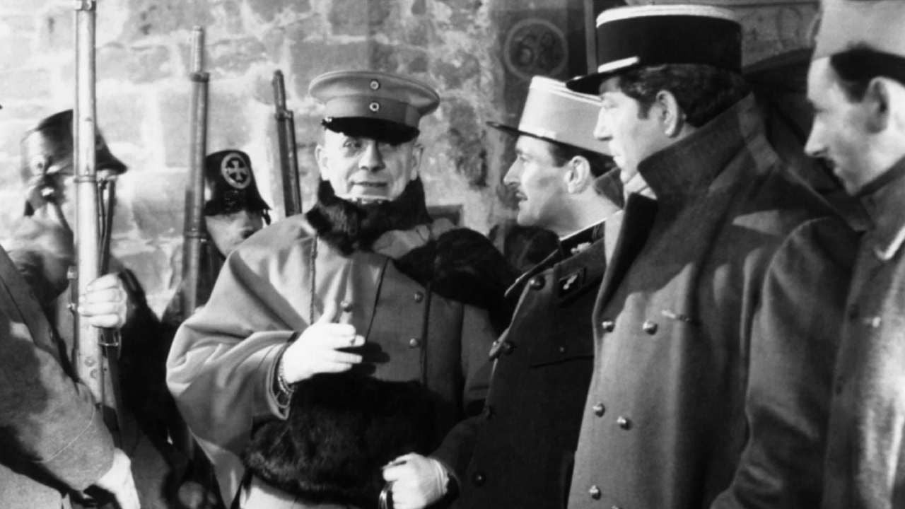 Von Stroheim, Fresnay et Gabin