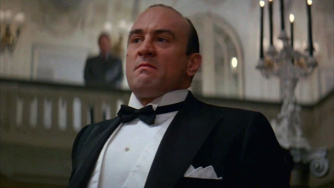 De Niro parfait dans le costume d'Al Capone