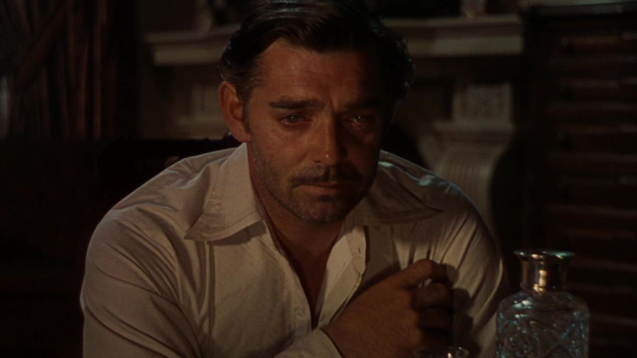 Gone with the Wind: Clark Gable could do anything… except cry!