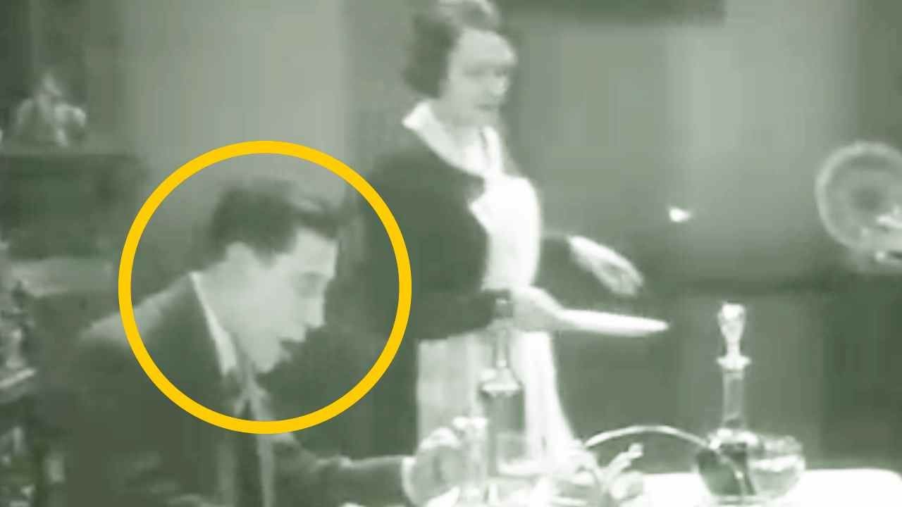 He took the first steps on the screen 95 years ago and he became one of the largest French players. Are you recognized?