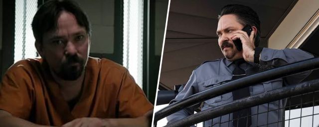 Dans Wind River (à gauche) / dans Mayor of Kingstown (à droite)