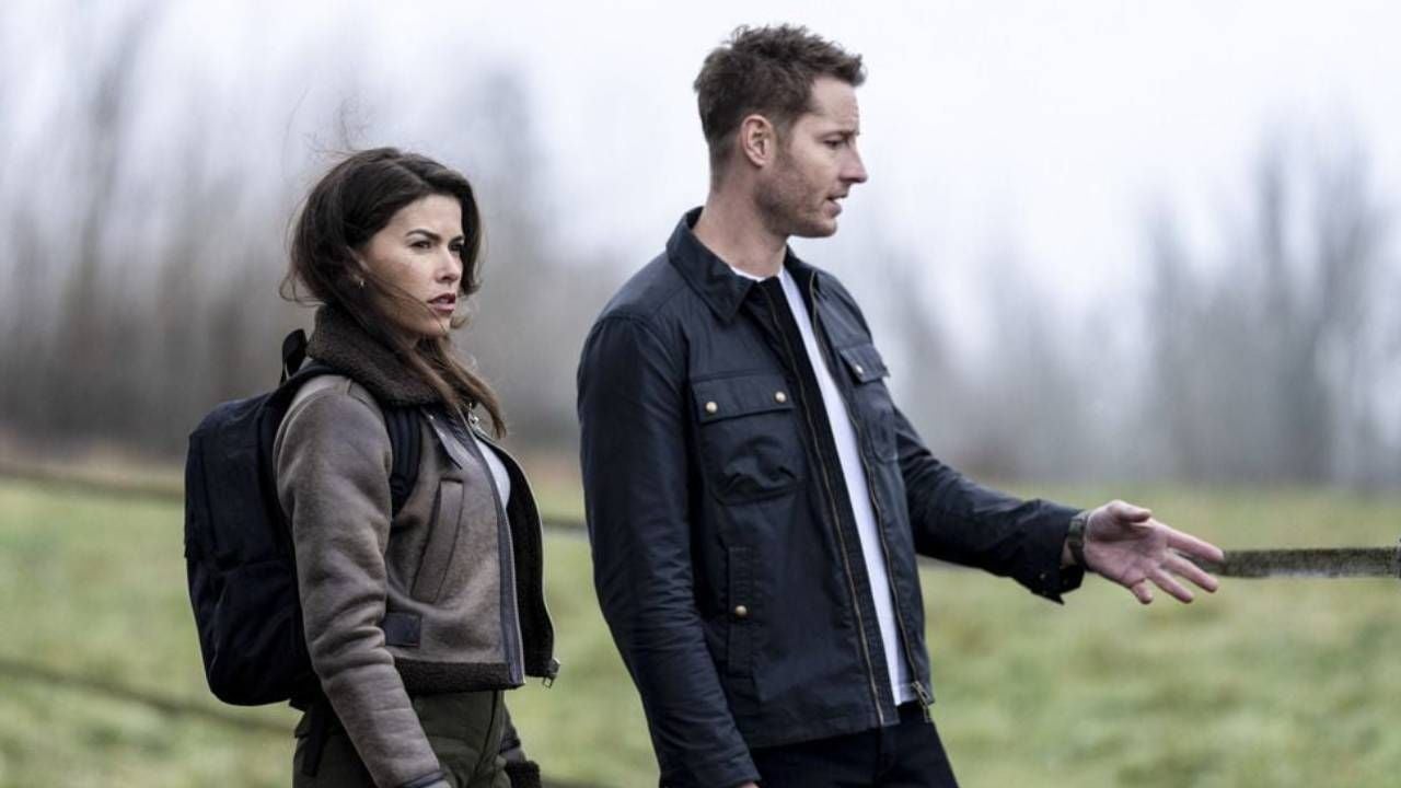 Sophia Pernas and Justin Hartley