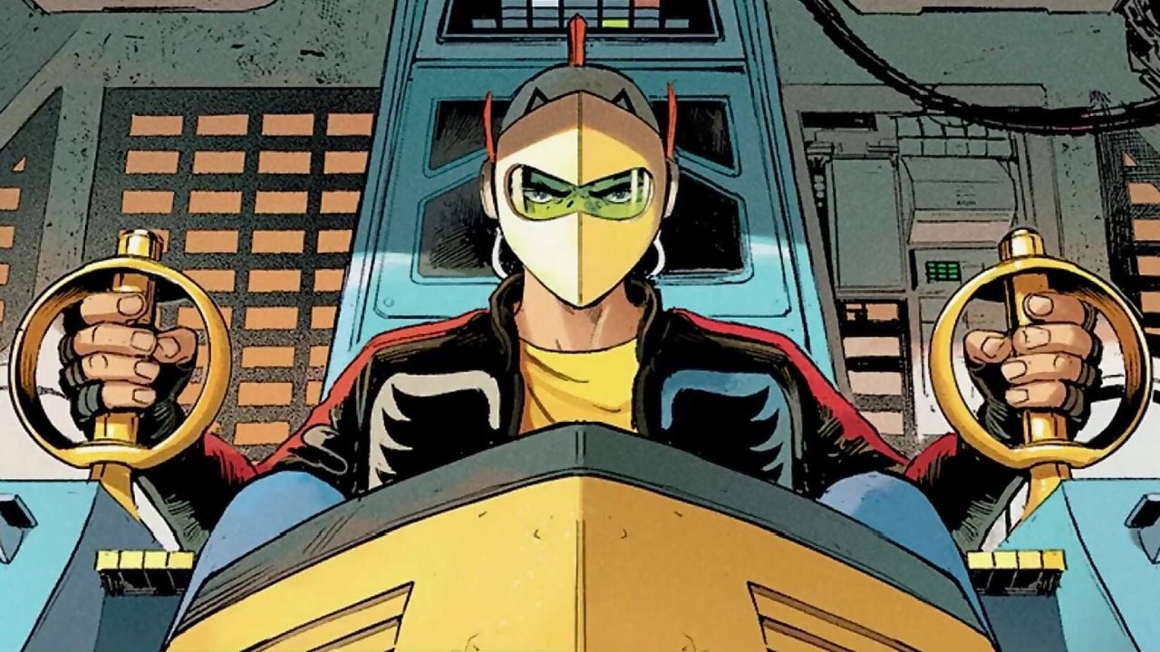 Actarus controls Grendizer