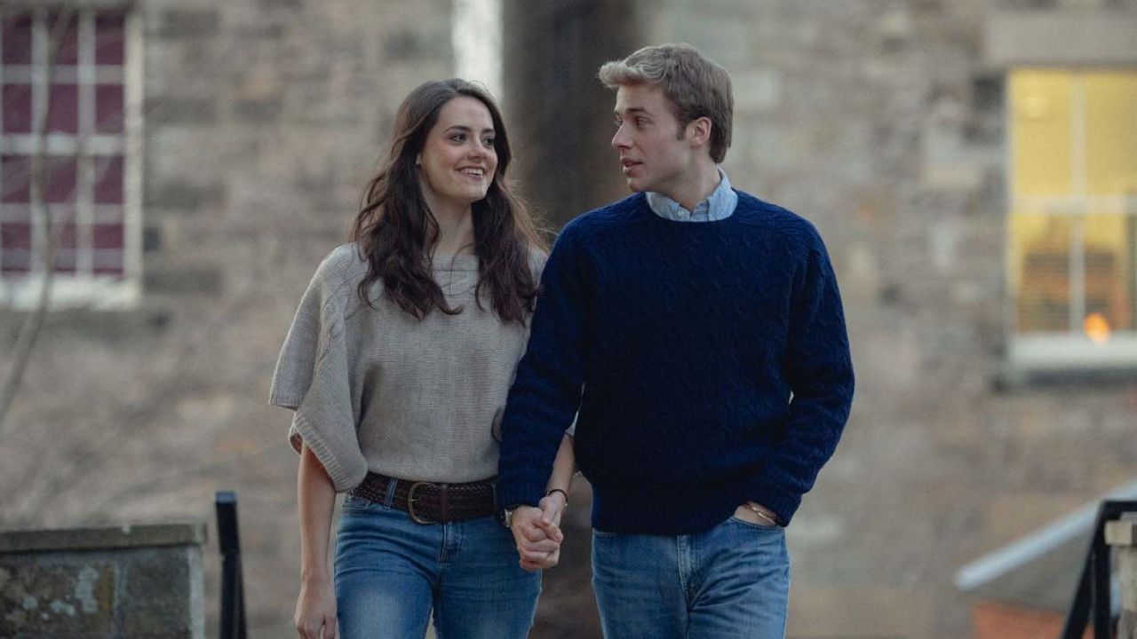 Ed McVey (Prince Williams) et Kate Middleton (Meg Bellamy)