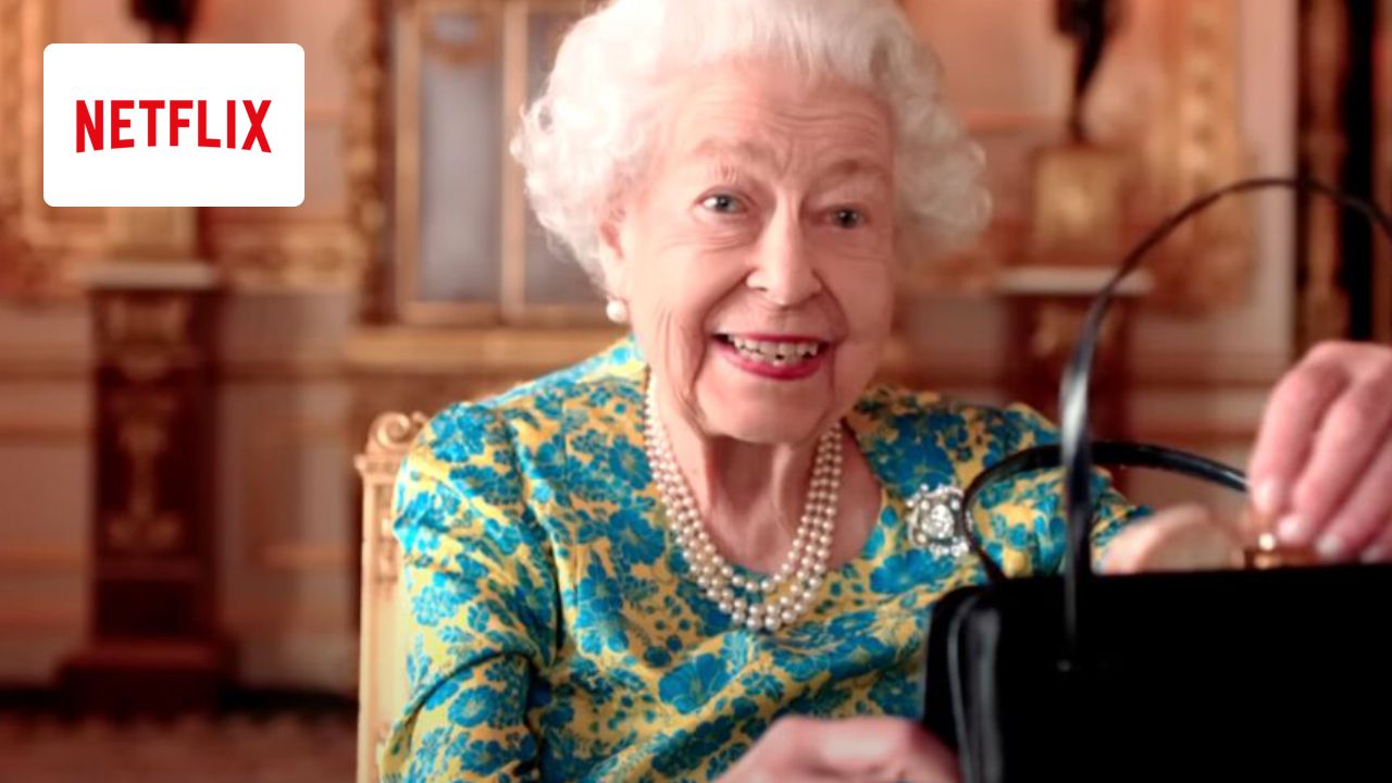 Netflix: Which fictional character spoke to Queen Elizabeth II?  Hint: He is very cute